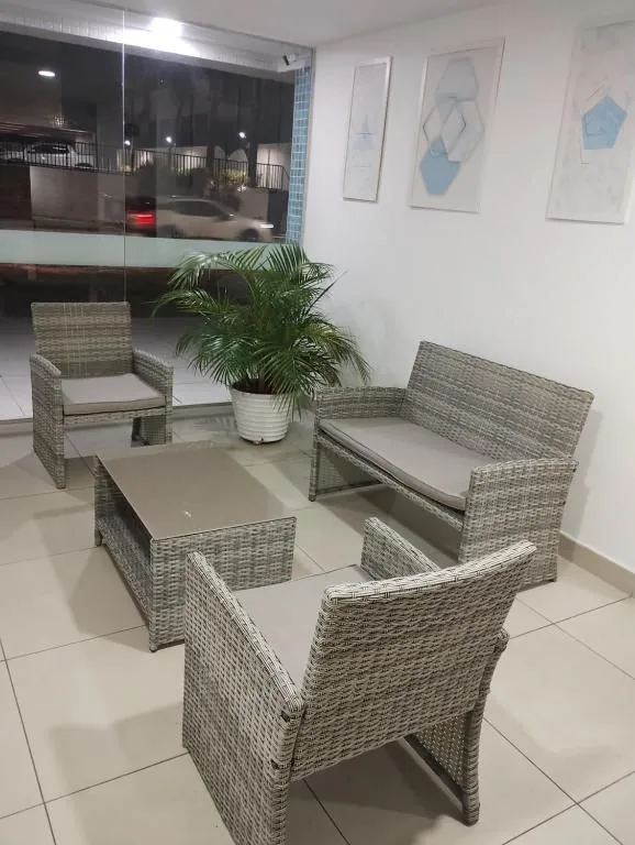 Lobby do Aruanda Flat