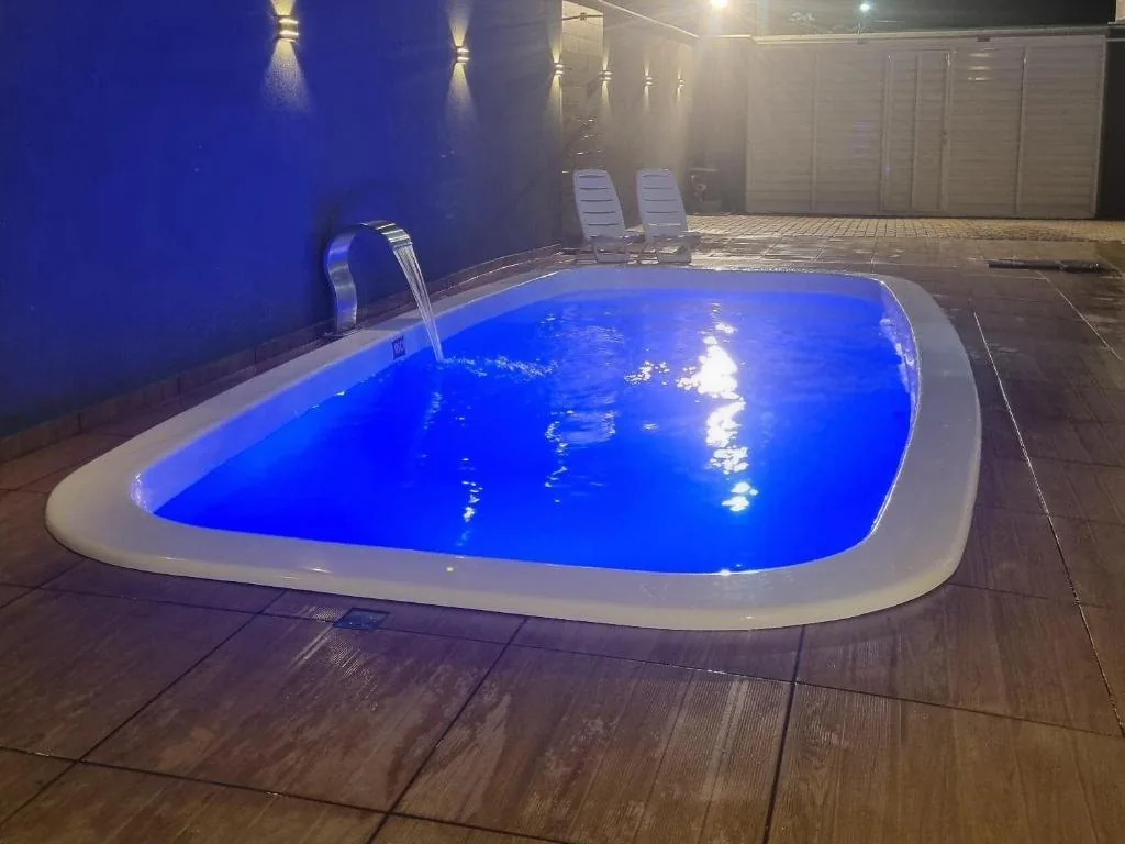 Piscina do Flat Praia Dourada, em Maragogi