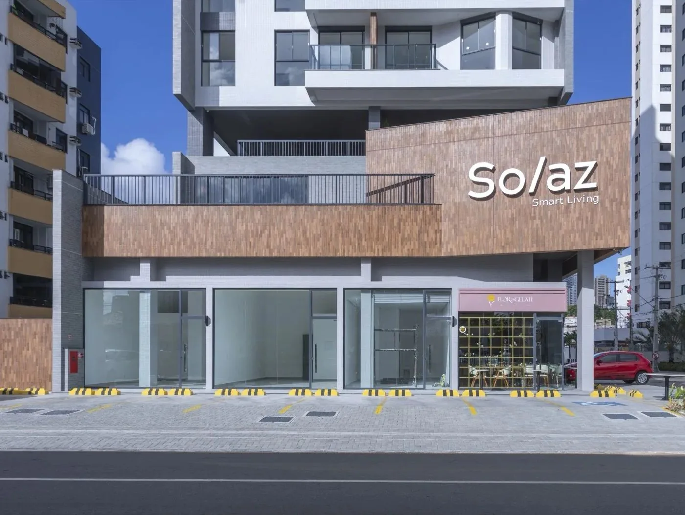 Fachada do Edifício Solaz Smart Living — Ancorar Hospedagens