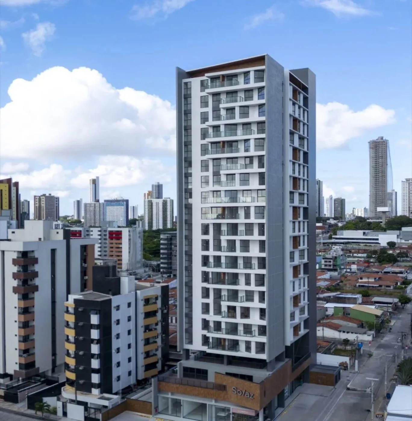 Fachada do Edifício Solaz Smart Living
